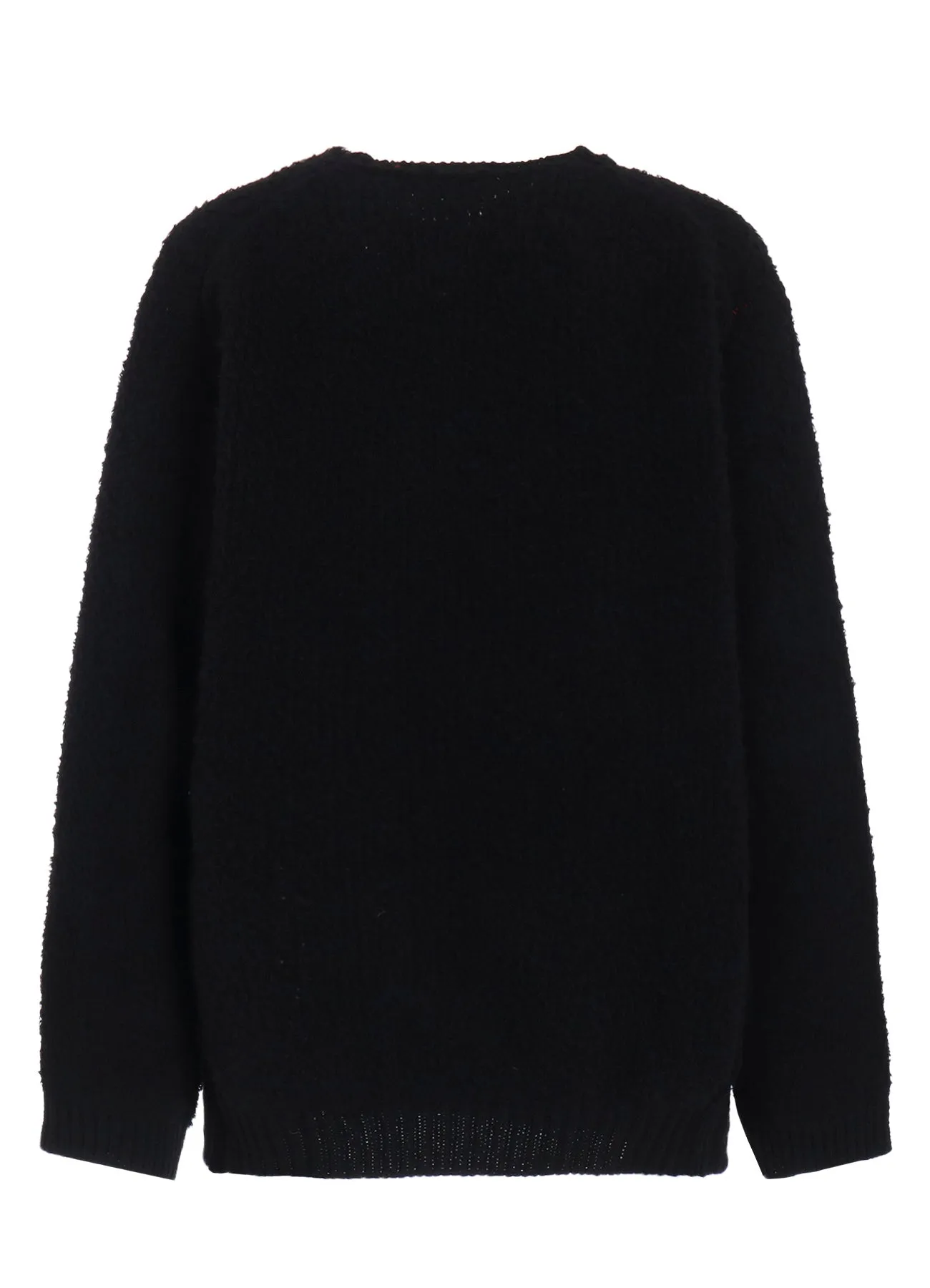 3G JERSEY NOTCH NECK SIDE RIB KNIT