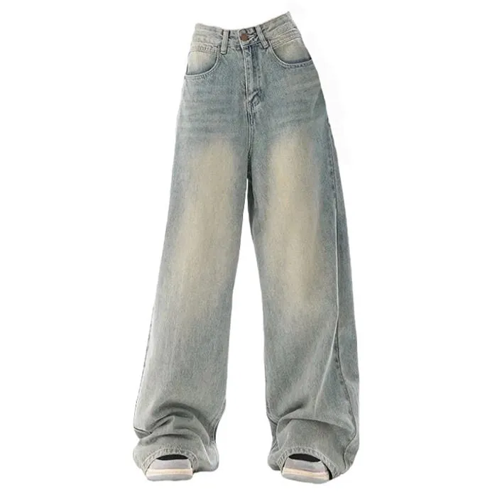 90's Light Wash Baggy Jeans