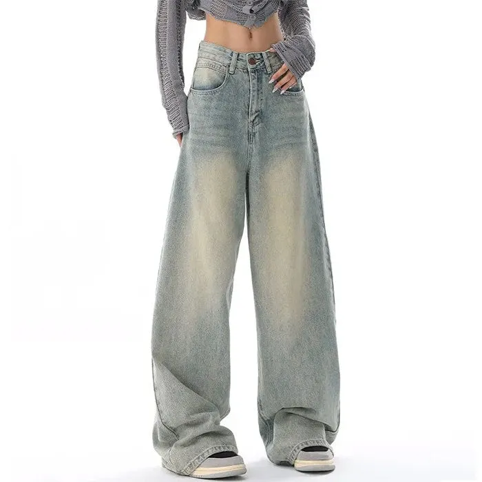 90's Light Wash Baggy Jeans