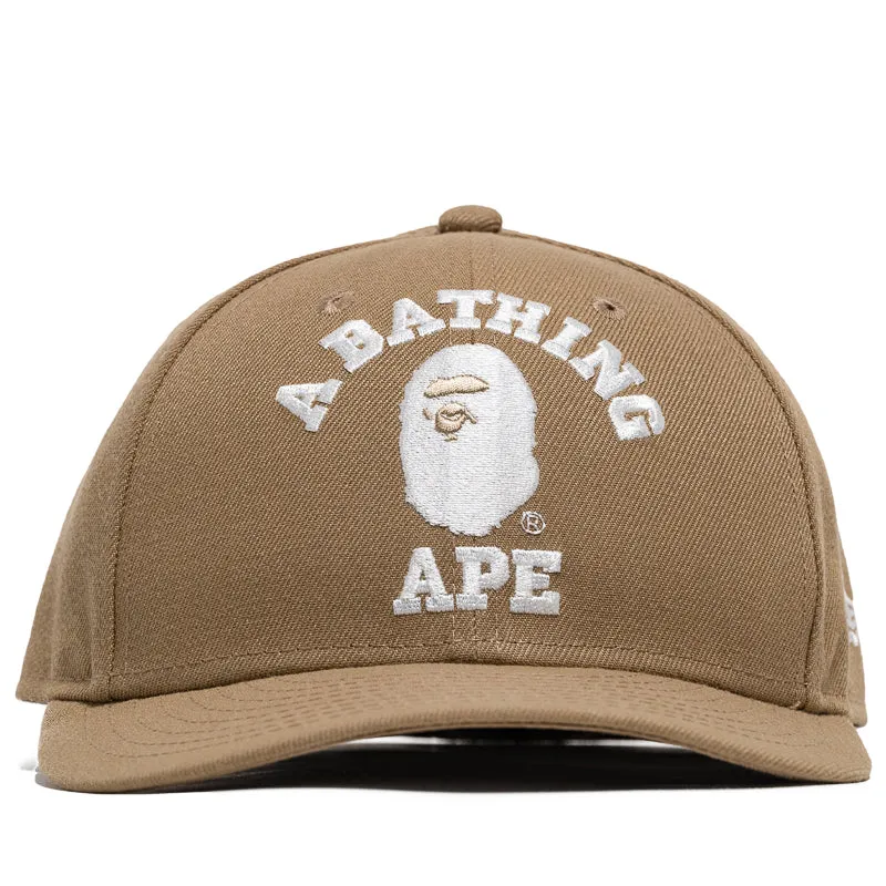 A Bathing Ape x New Era Low Profile 59FIFTY Fitted Hat - Beige