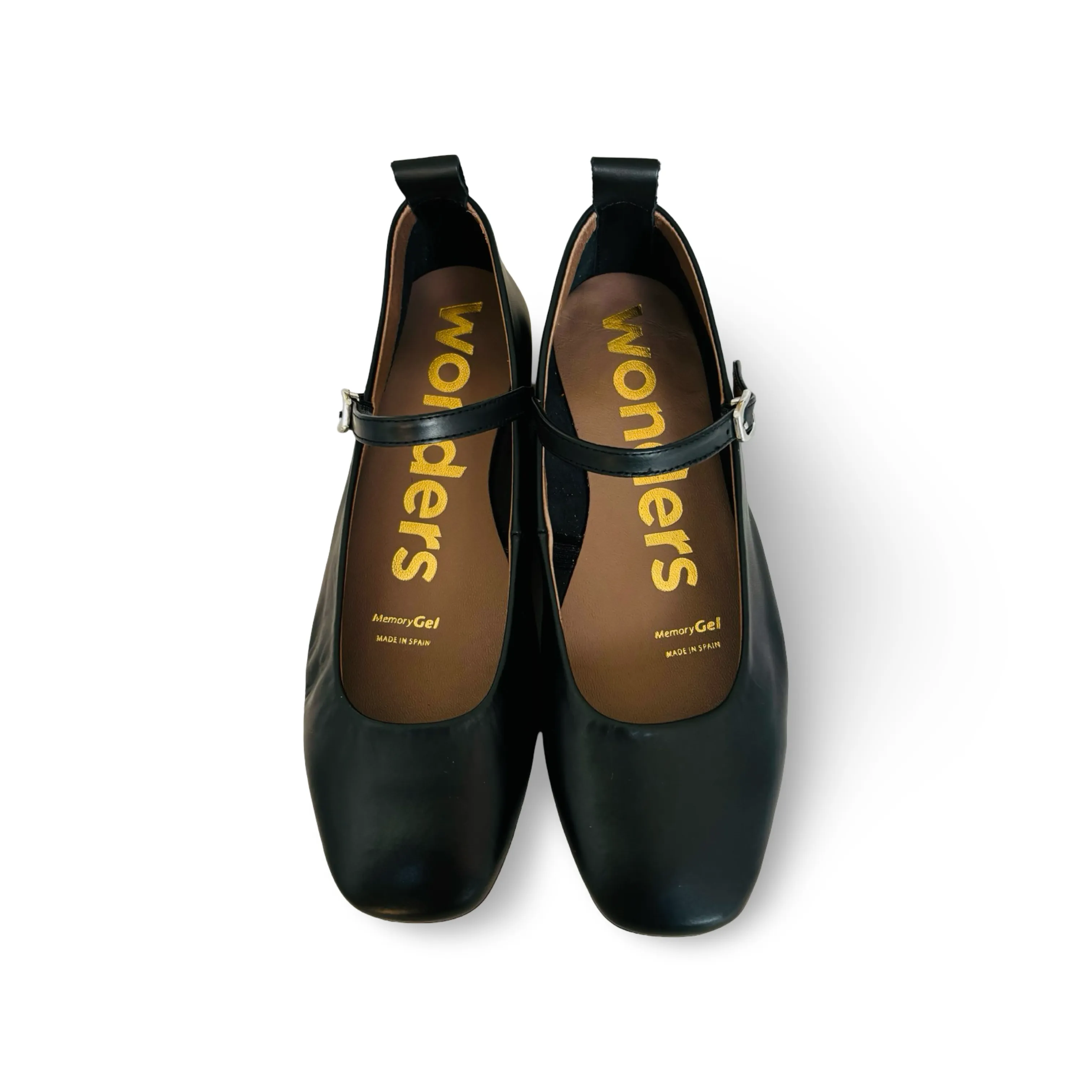 A86101 Black Maryjane Ballet Flat