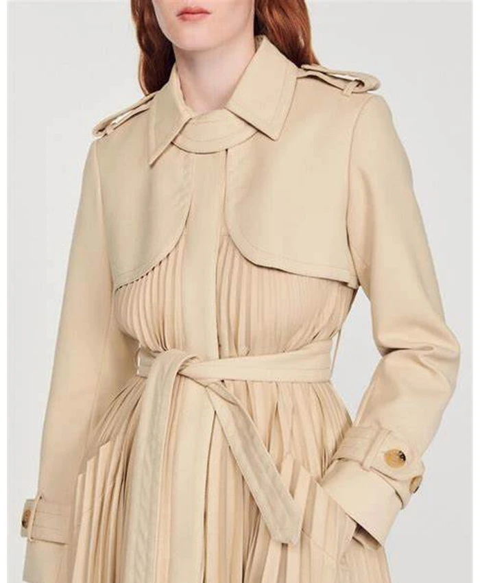 Pleated Alice Baylor Coat