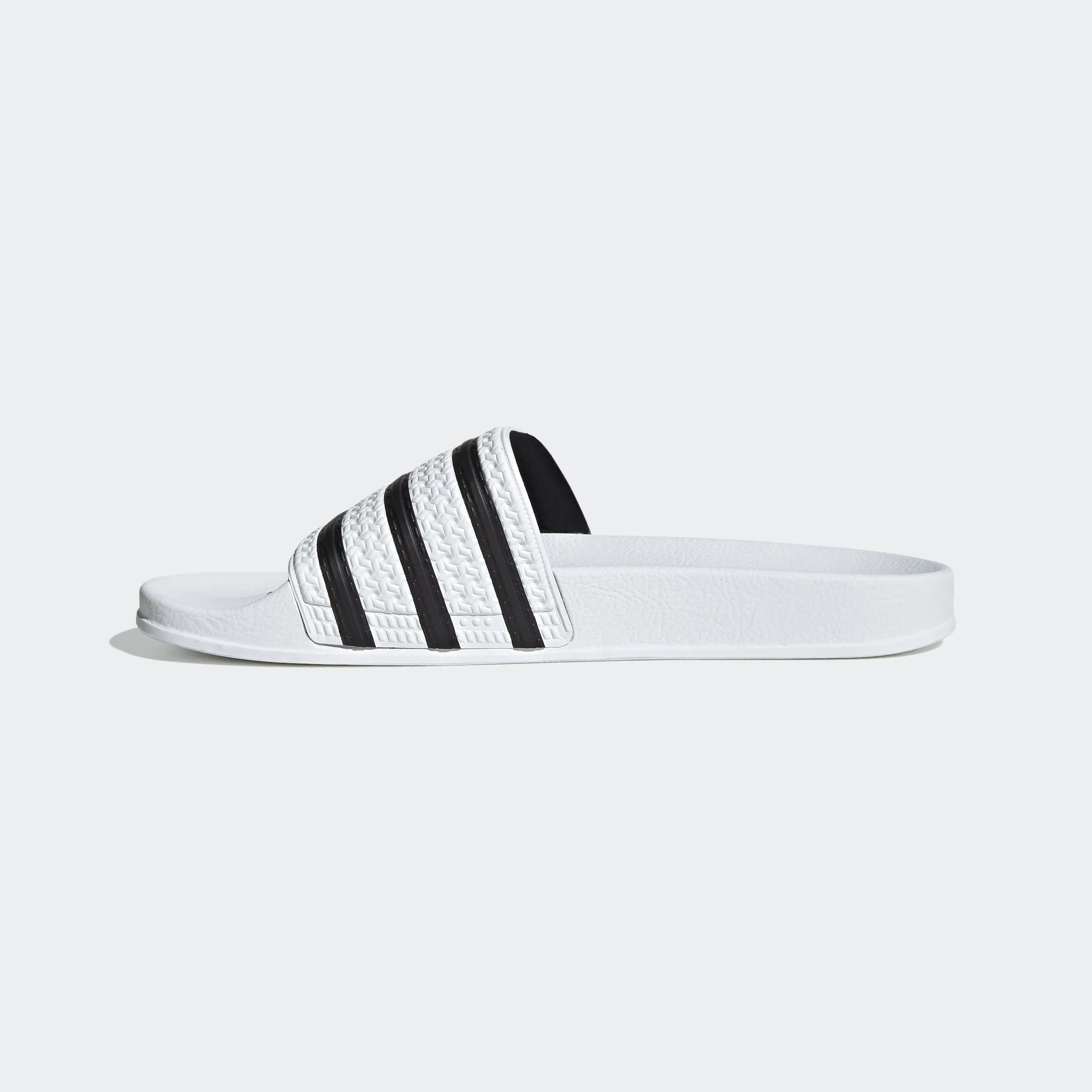 Adidas Adilette White Slides