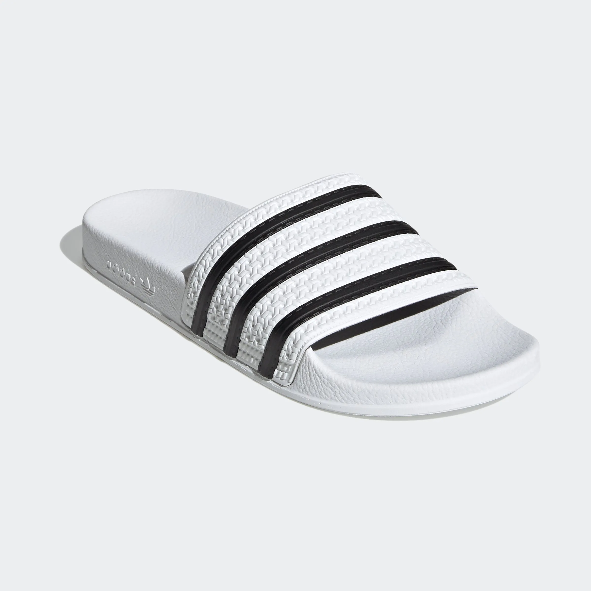 Adidas Adilette White Slides