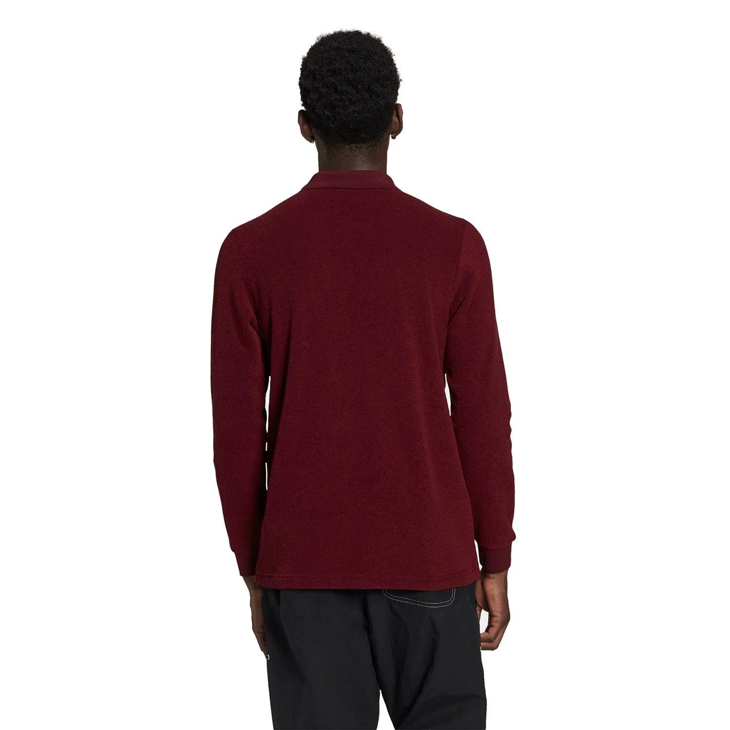 adidas Originals Collegiate Crest Polo Shirt - Burgundy