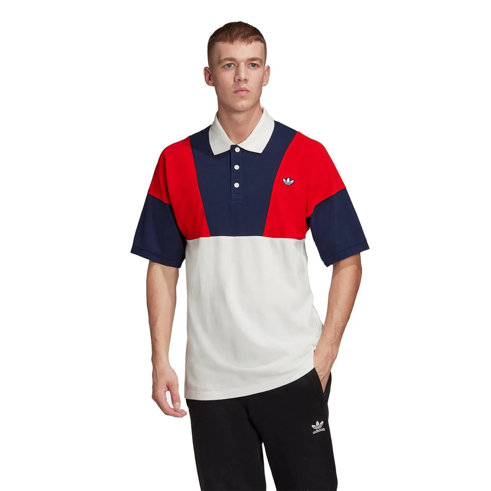 adidas Originals Samstag Polo Shirt - Red