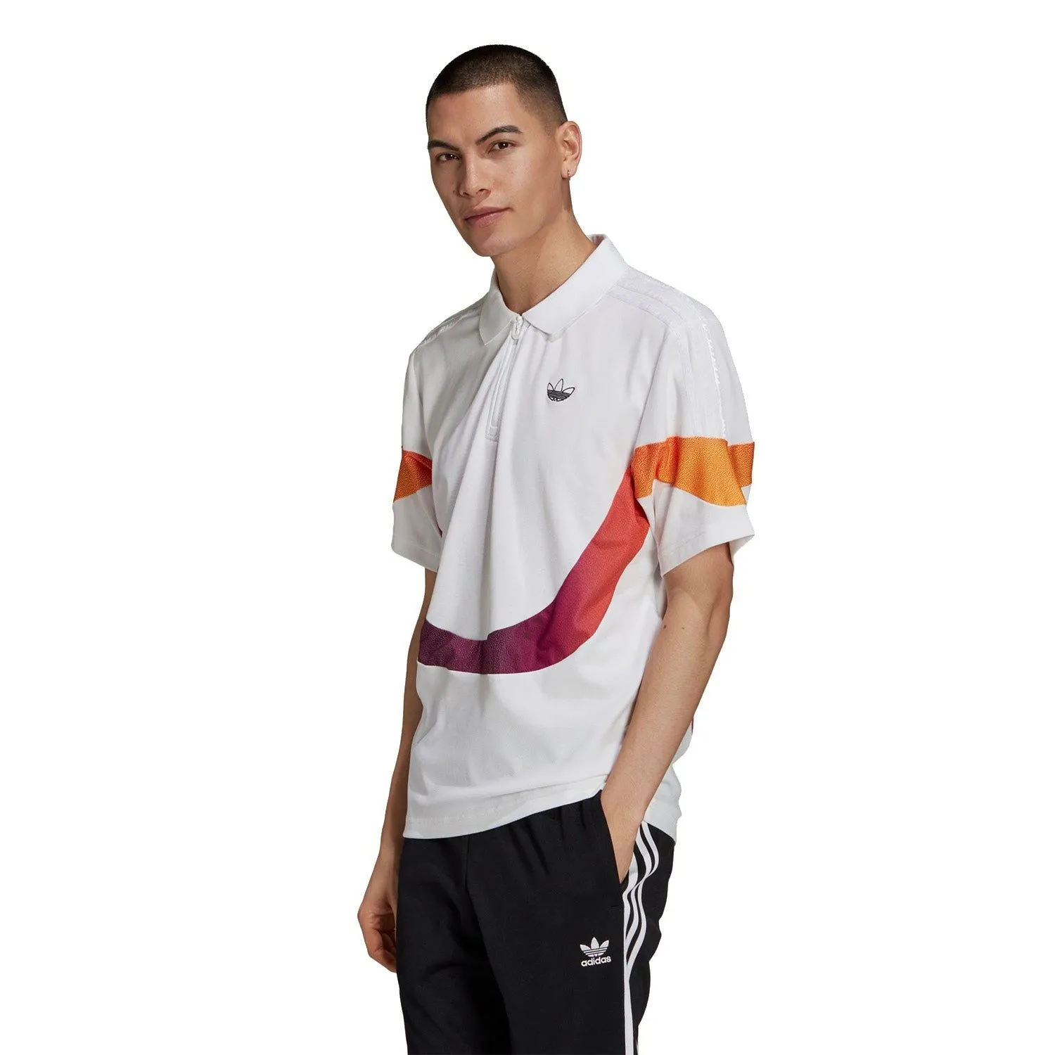 adidas Originals SPRT Supersport Polo Shirt - White