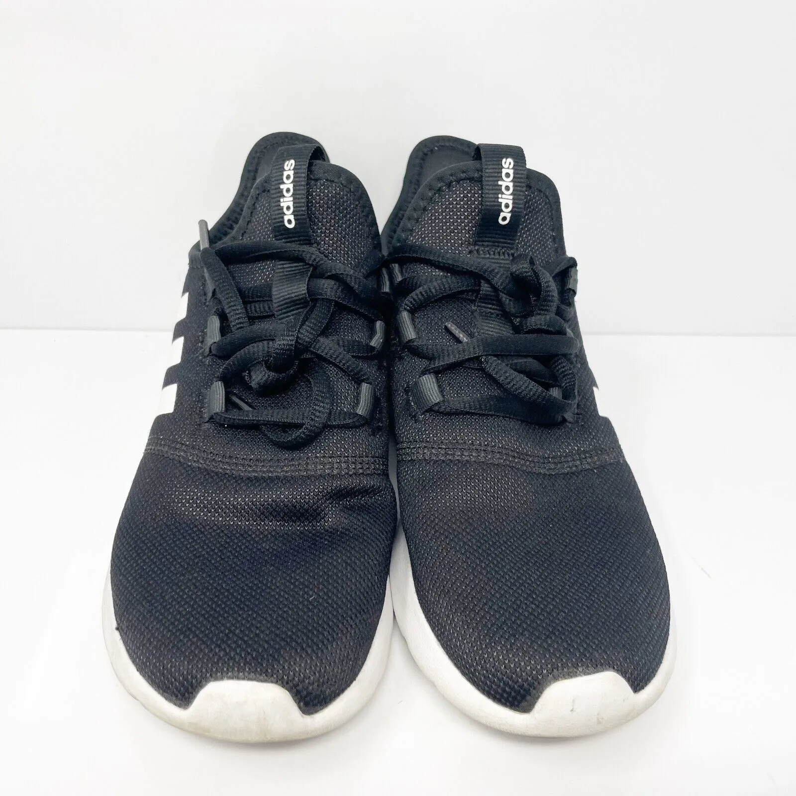 Adidas Womens Cloudfoam Pure 2.0 H04753 Black Running Shoes Sneakers Size 6.5