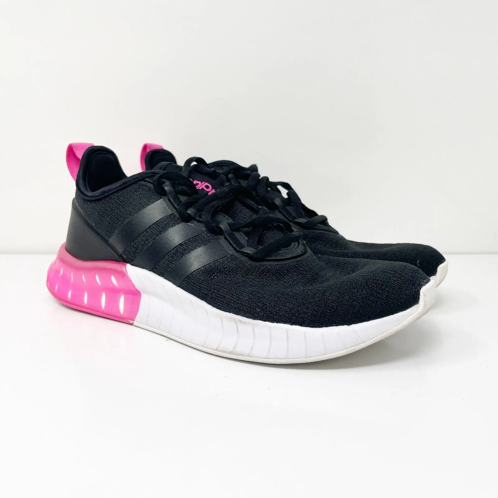 Adidas Womens Kaptir Super FZ2789 Black Running Shoes Sneakers Size 7.5