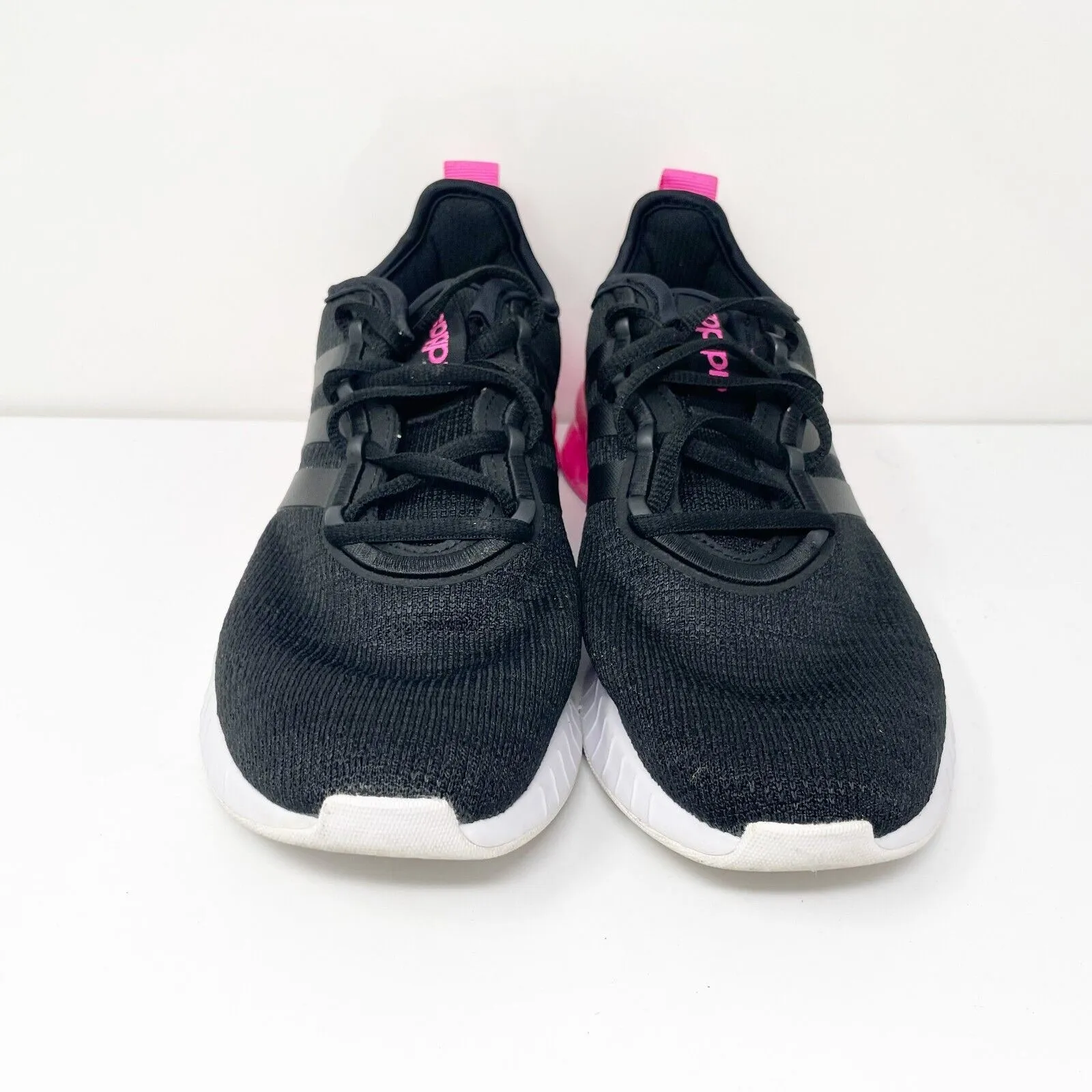 Adidas Womens Kaptir Super FZ2789 Black Running Shoes Sneakers Size 7.5