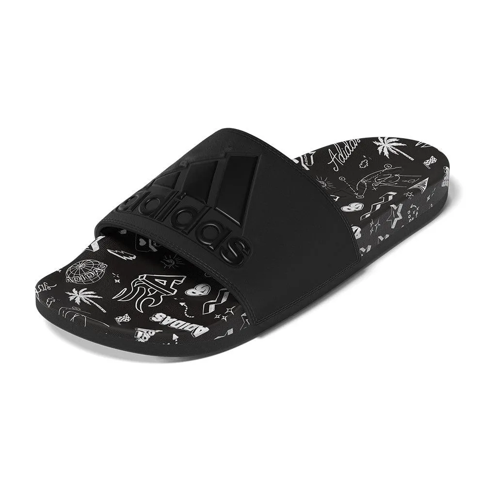 Adilette Comfort Slides Men's :Black