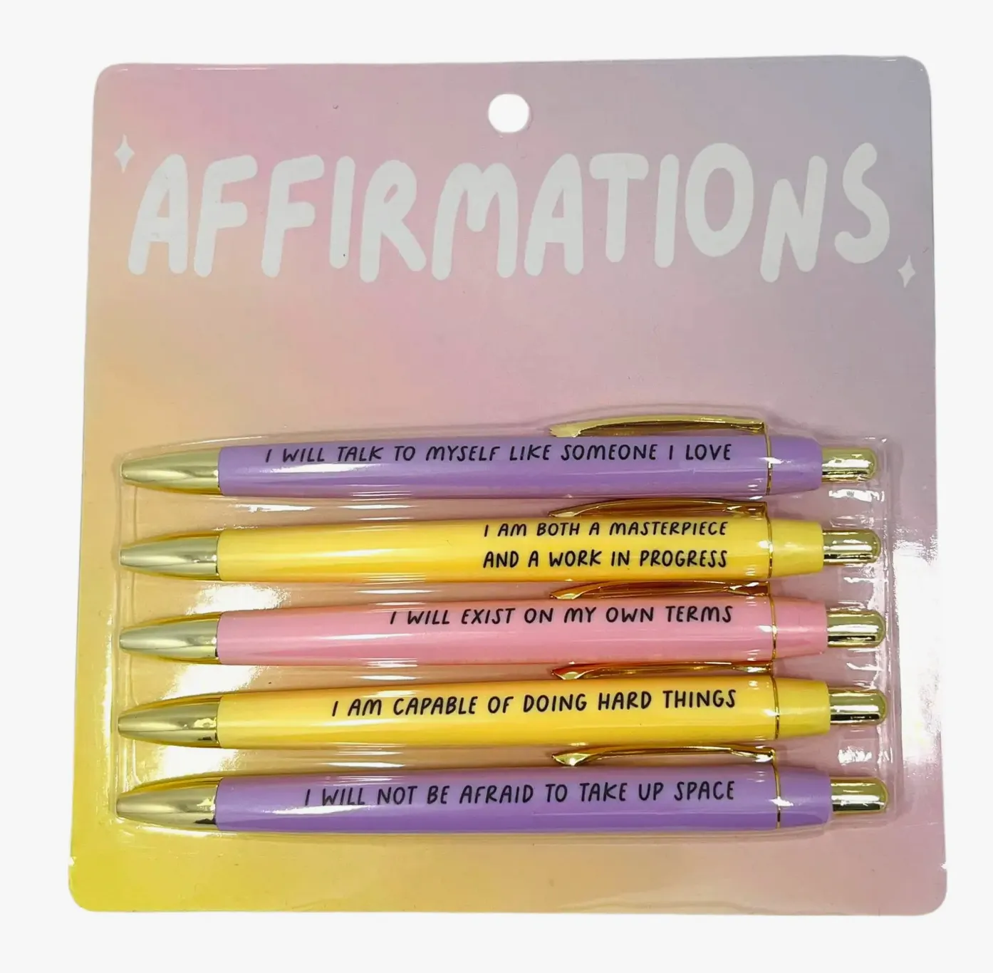 Affirmations Pen Set