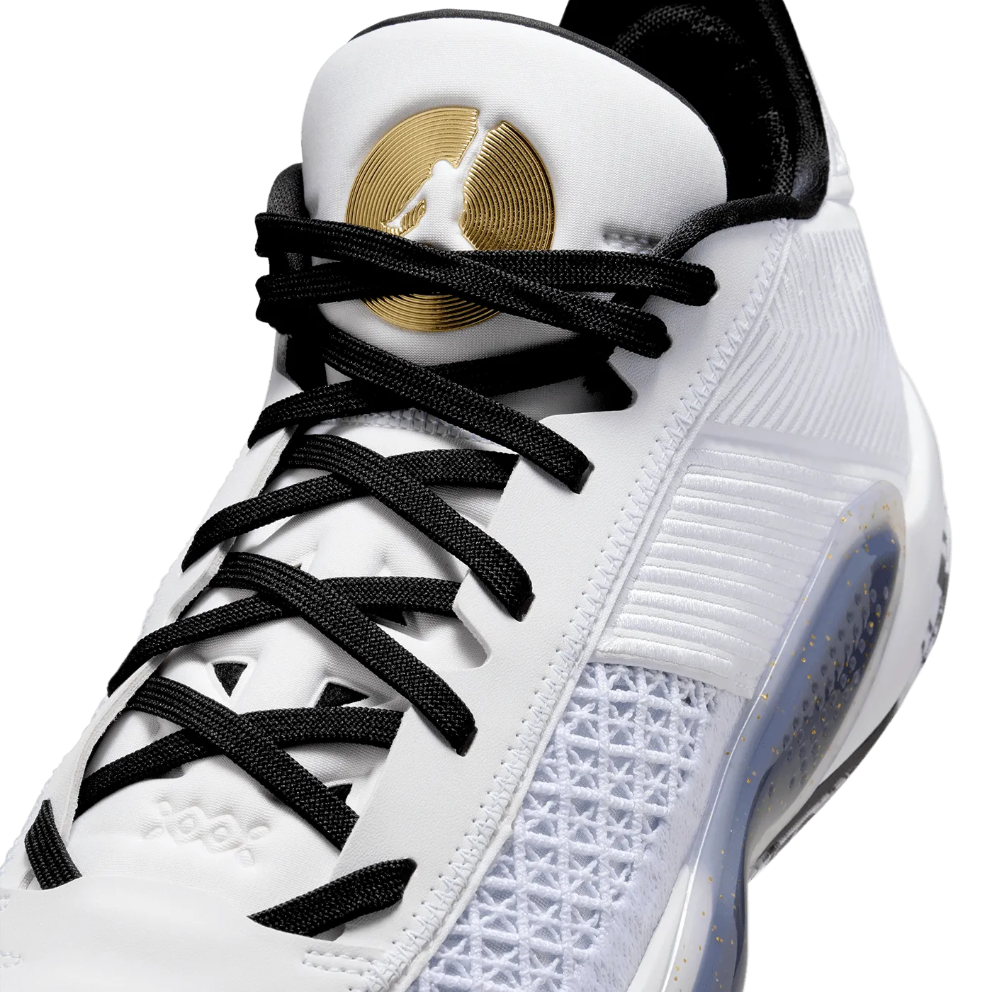 Air Jordan 38 Low PF White Metallic Gold