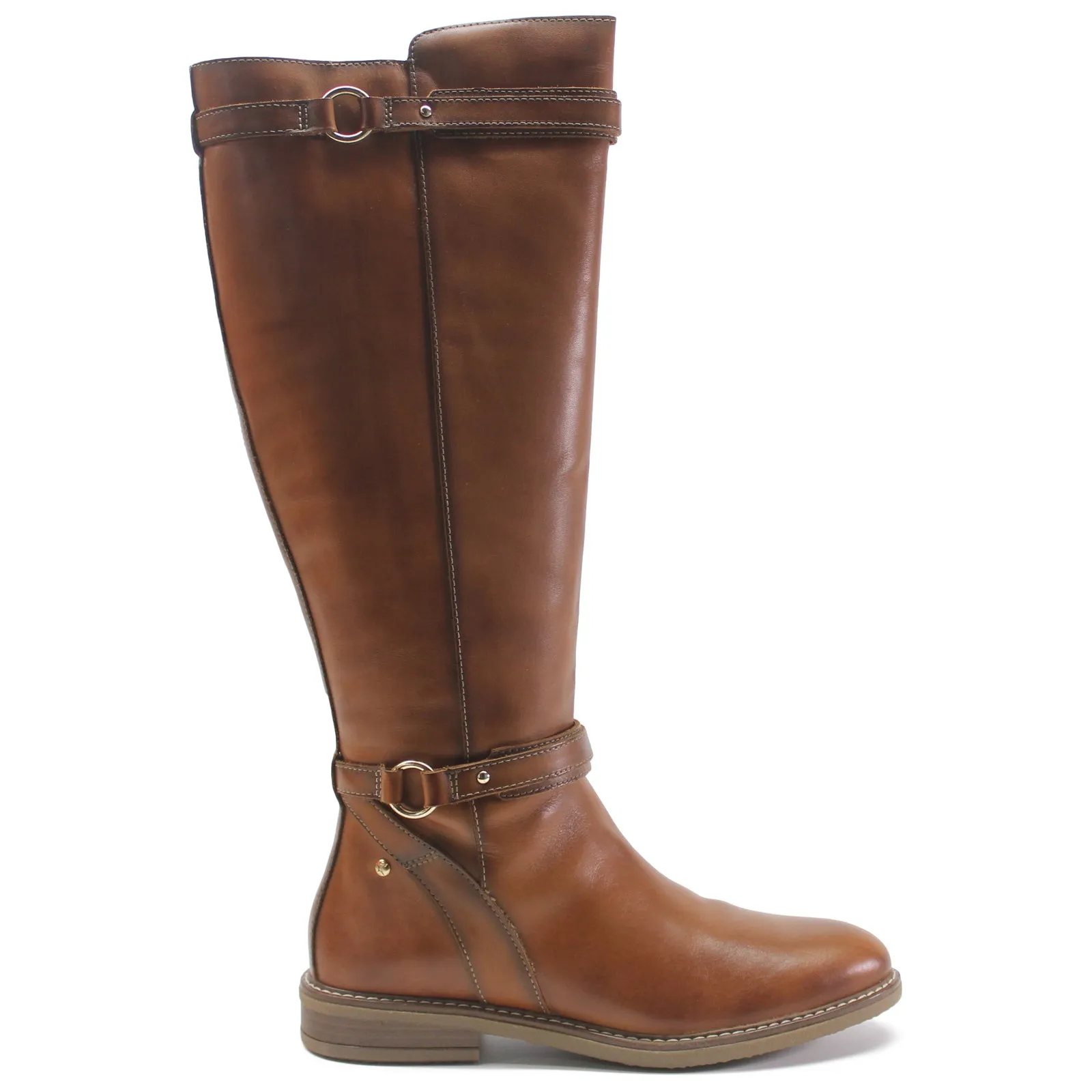 Aldaya W8J-9562 Leather Women's Zip Up Boots - UK 7-7.5 - US 9-9.5 Women - EU 40