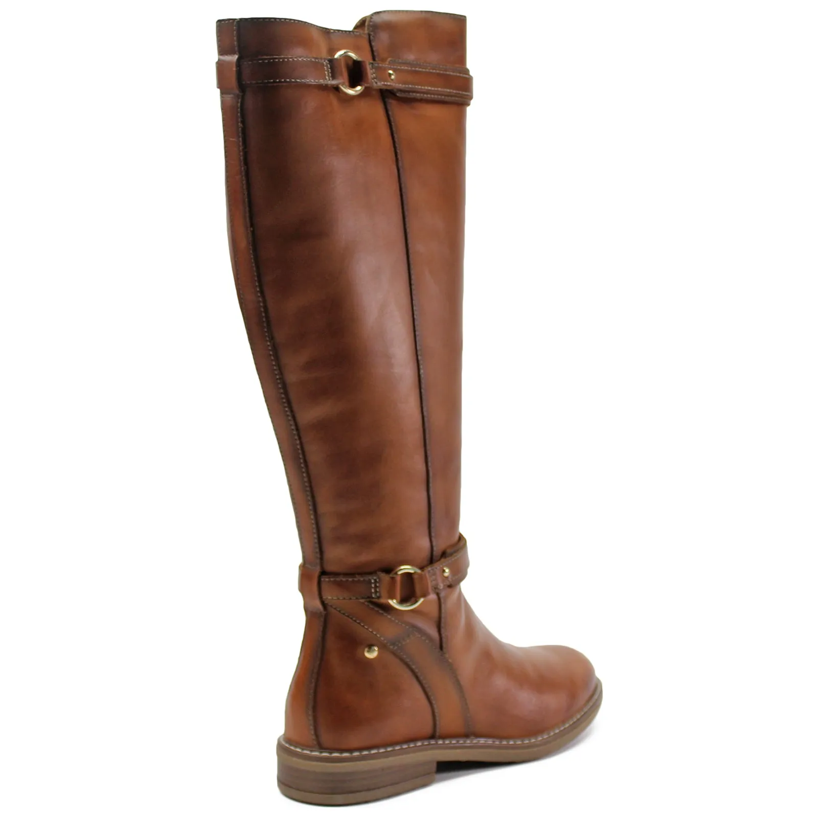 Aldaya W8J-9562 Leather Women's Zip Up Boots - UK 7-7.5 - US 9-9.5 Women - EU 40