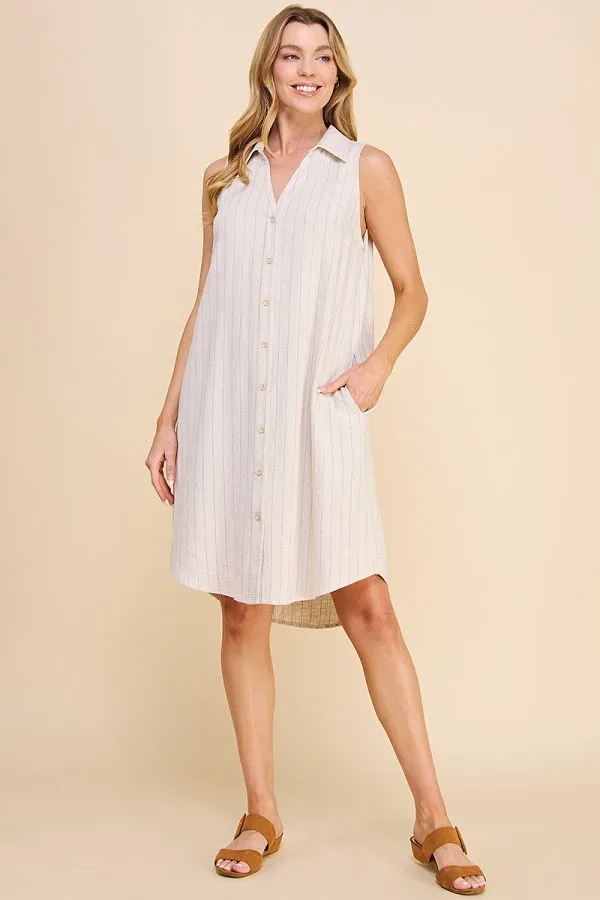 Allie Rose Striped Dress