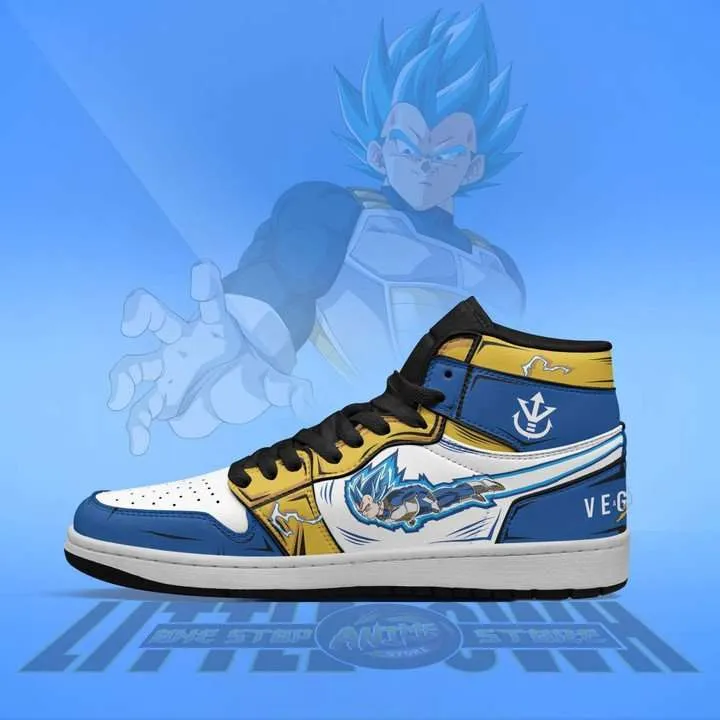 Anime JD1 Boot Sneakers Vegeta DBZ