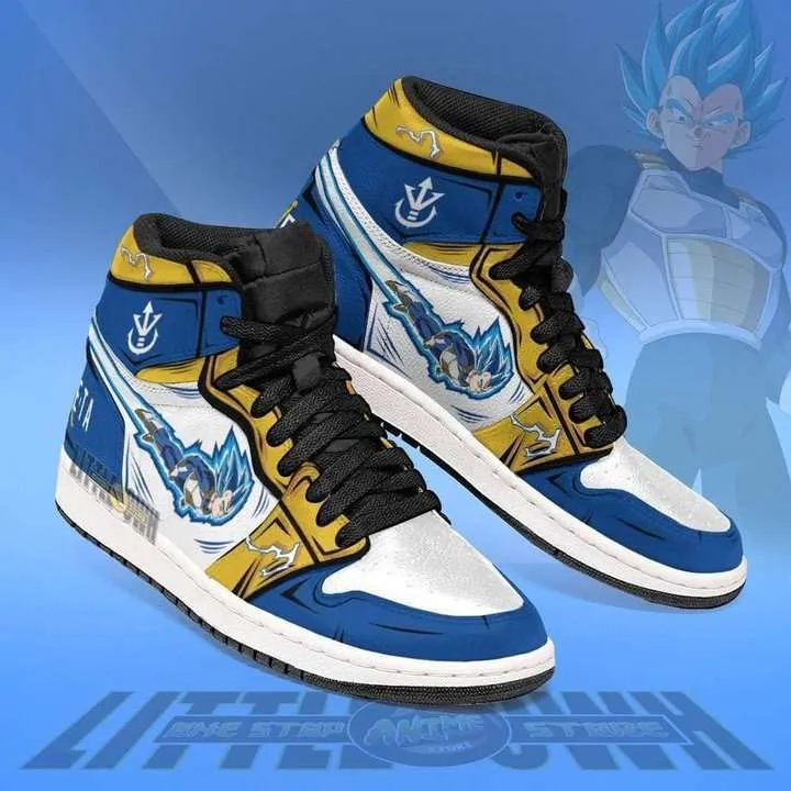 Anime JD1 Boot Sneakers Vegeta DBZ