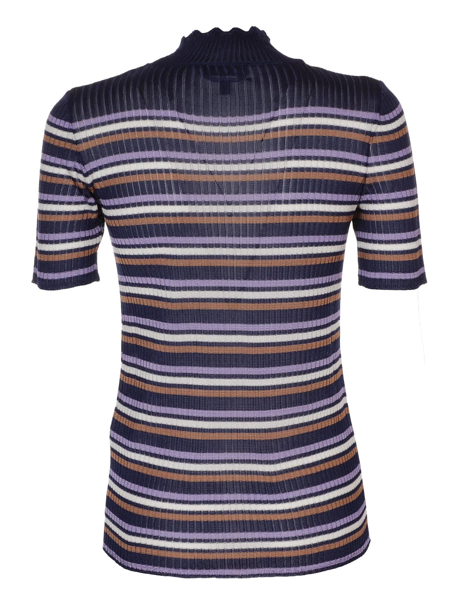 Striped Short-Sleeved Knit Top by A.P.C.