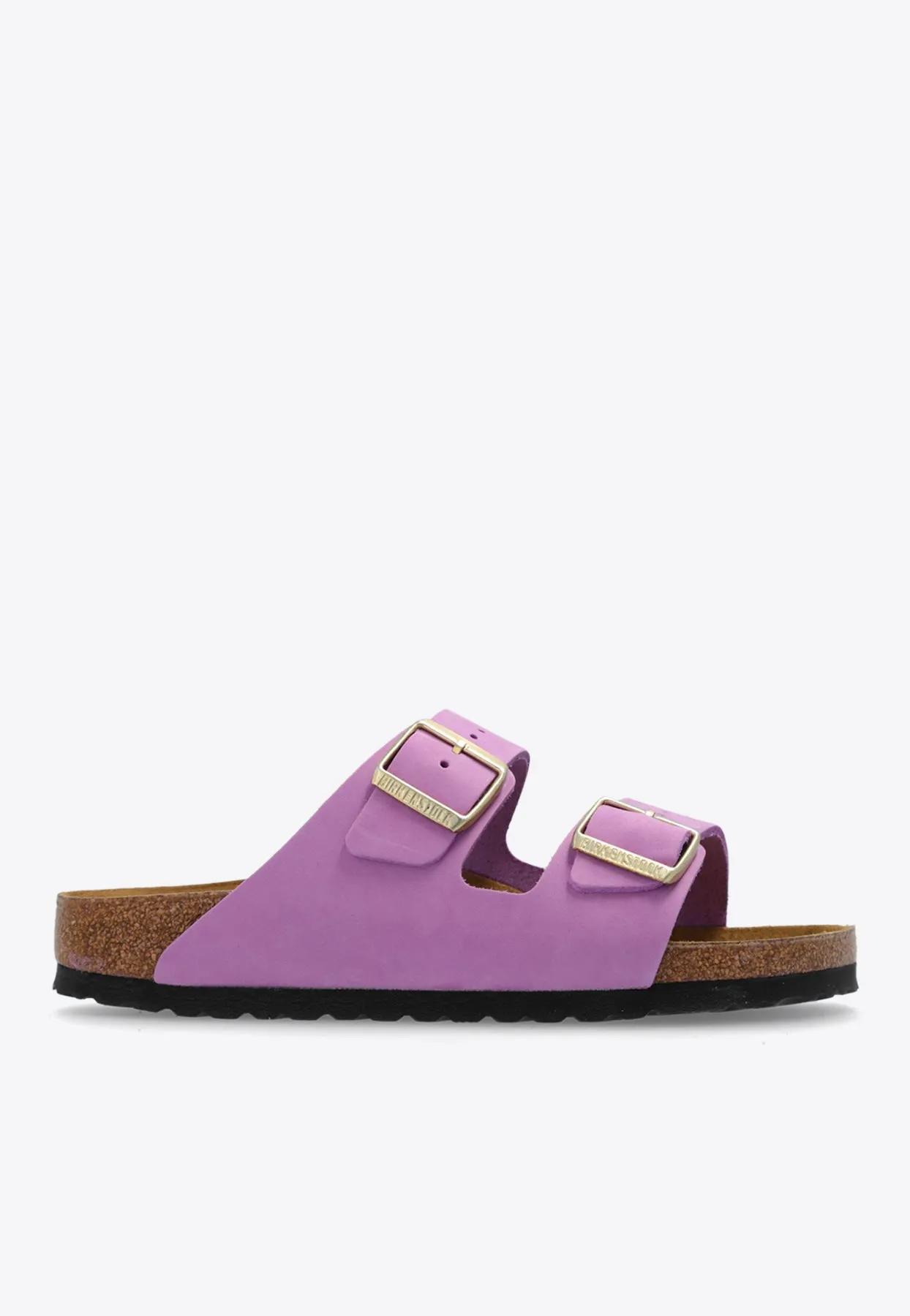 Arizona Two-Strap Leather Slides