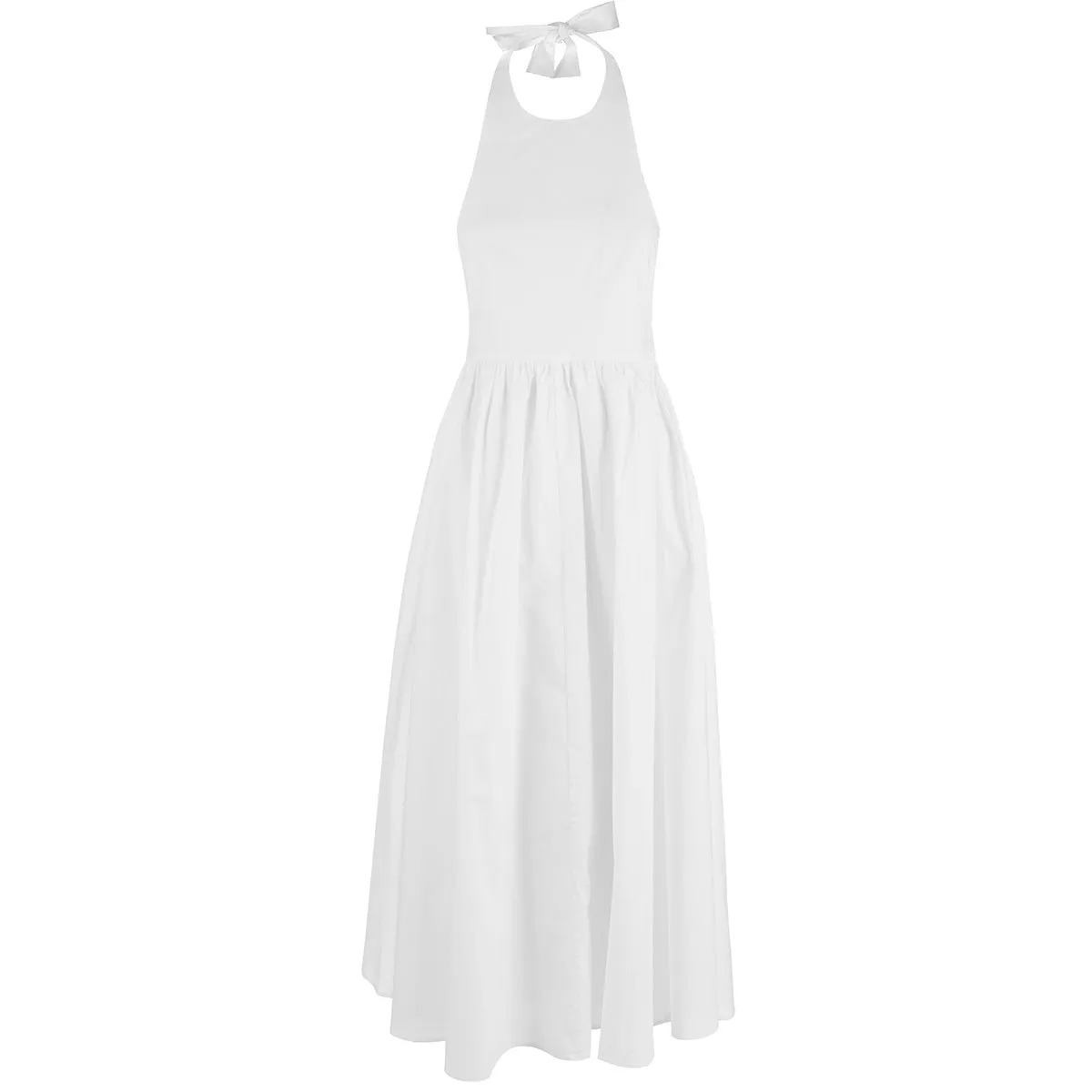 Halterneck Ash Sleeveless Dress