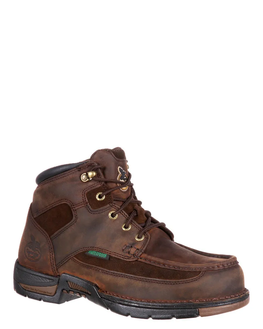 Athens Waterproof Lace-Up Boots for Men