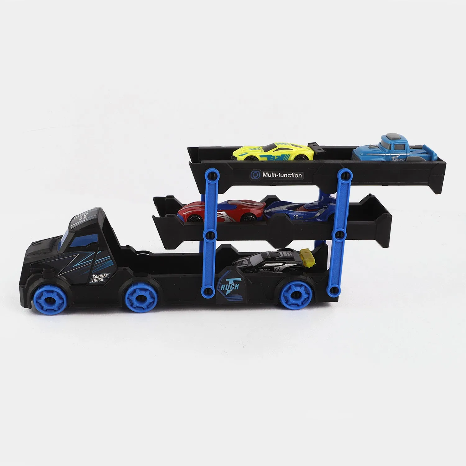 Auto Transporter Truck With Cars Play Set