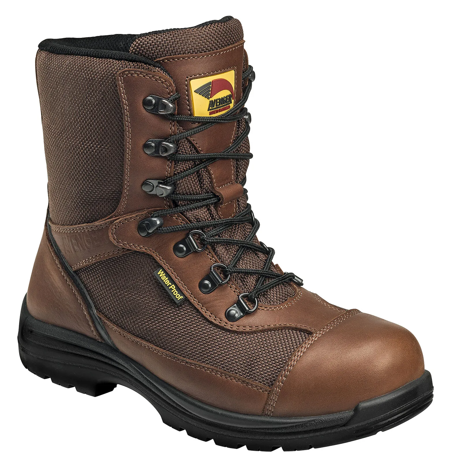 Avenger Men's Waterproof Work Boots with Composite Toe