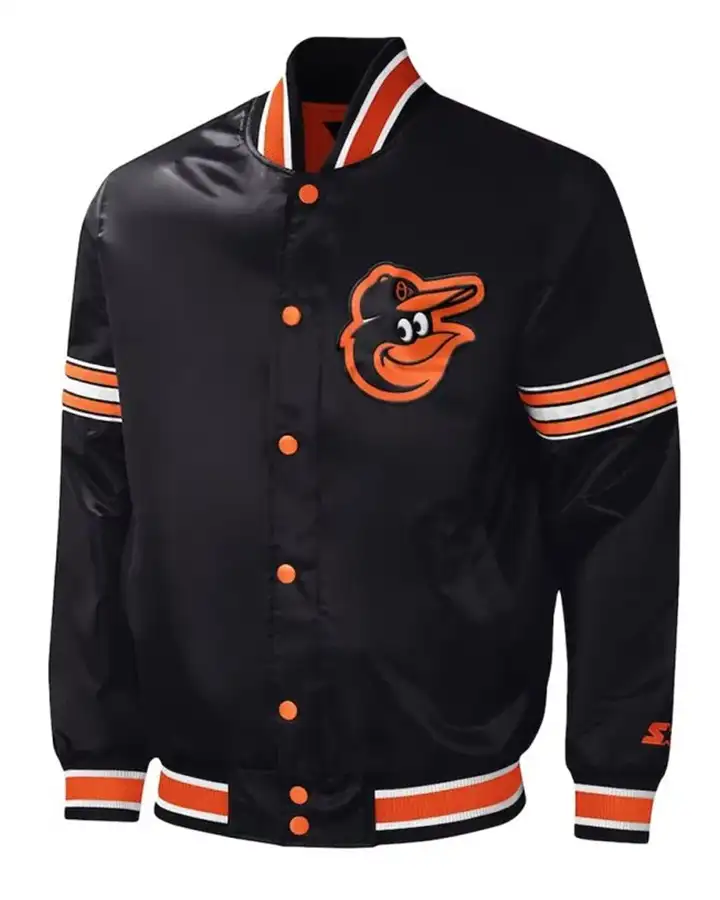 William Jacket Baltimore Orioles Vintage Starter