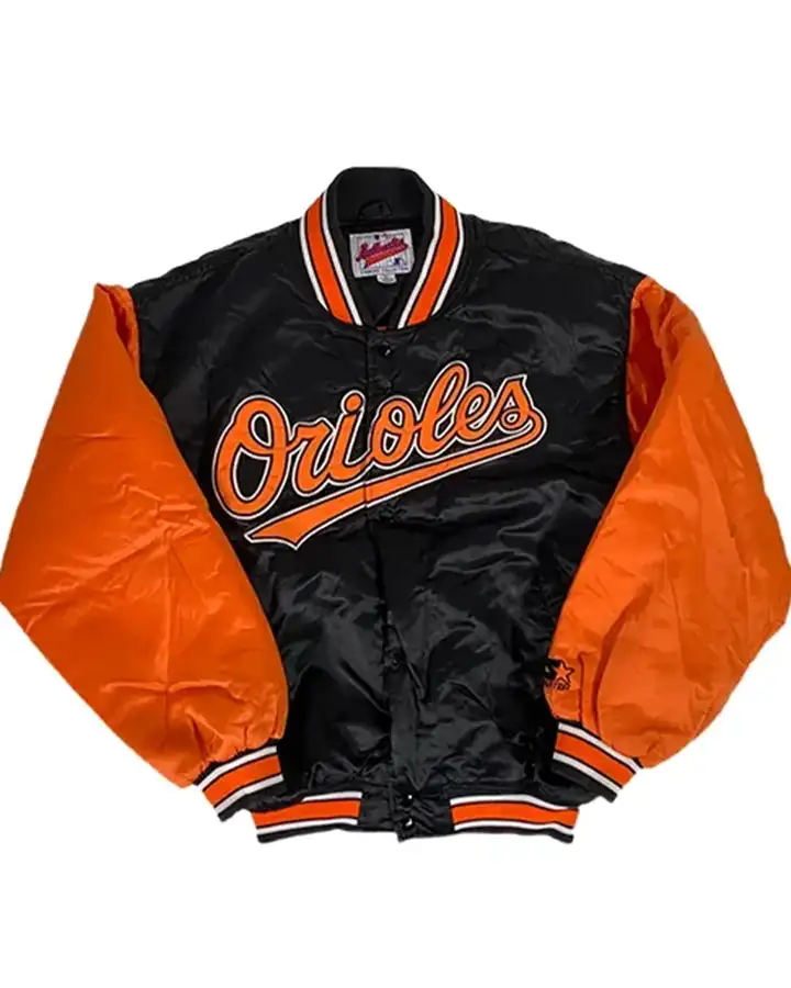 William Jacket Baltimore Orioles Vintage Starter