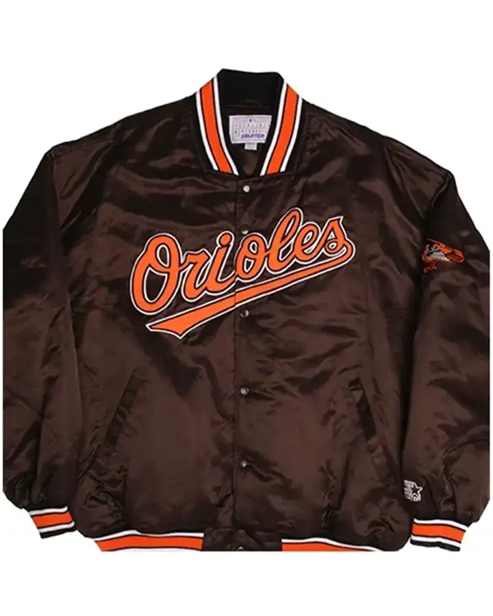 William Jacket Baltimore Orioles Vintage Starter