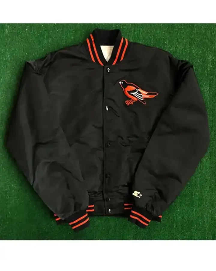 William Jacket Baltimore Orioles Vintage Starter