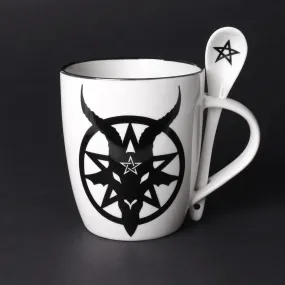 Baphomet Coffee Mug and Spoon Collection