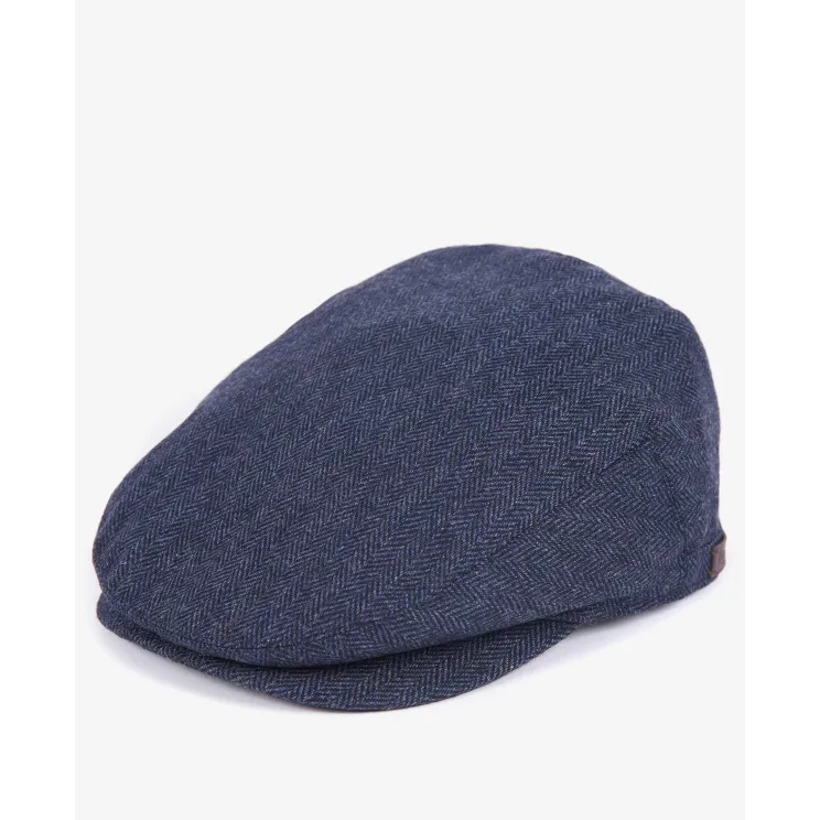 Barbour Barlow Wool Mix Flat Cap MHA0483NY15 Navy