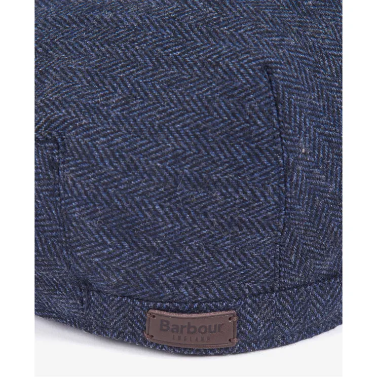 Barbour Barlow Wool Mix Flat Cap MHA0483NY15 Navy