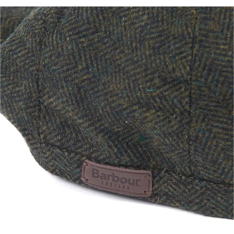 Barbour Barlow Wool Mix Flat Cap MHA0483OL11 Olive