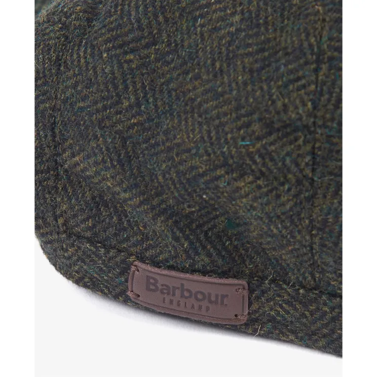 Barbour Barlow Wool Mix Flat Cap MHA0483OL11 Olive