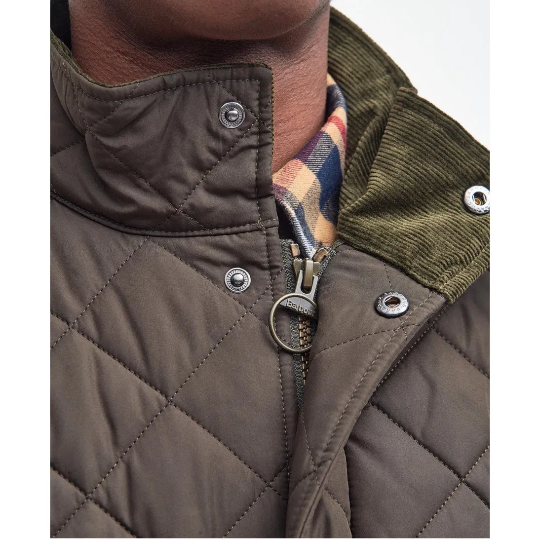 Barbour Chelsea Sportsquilt Jacket Olive MQU0006OL51