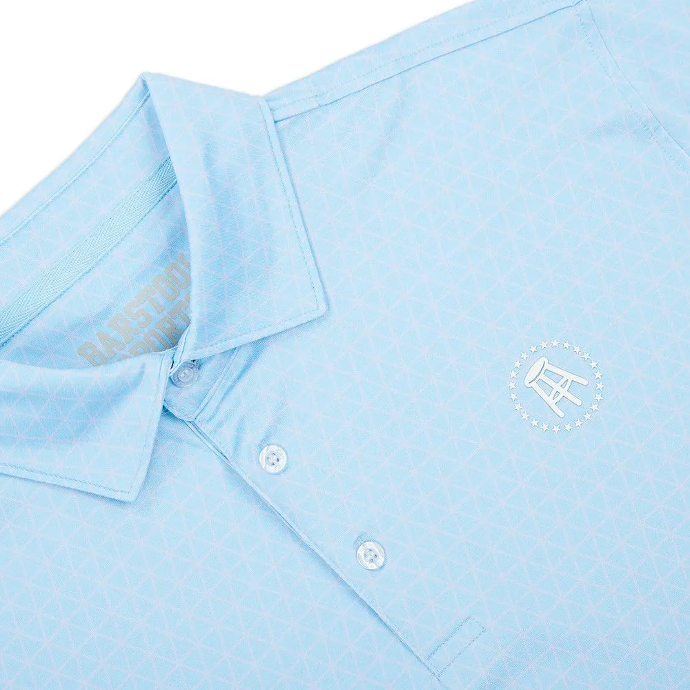 Barstool Sports Geometric Printed Polo