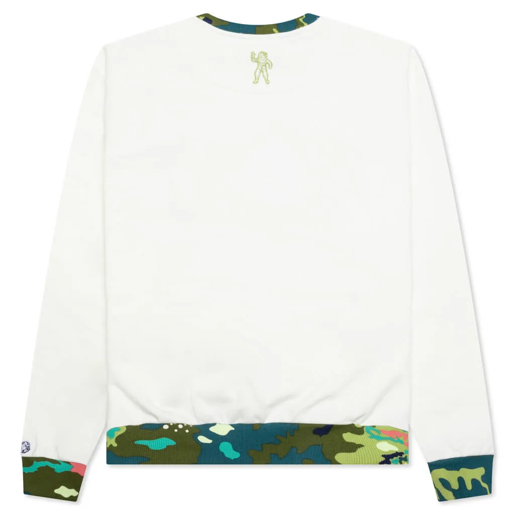 BB Formation Long Sleeve Knit Sweater - Gardenia