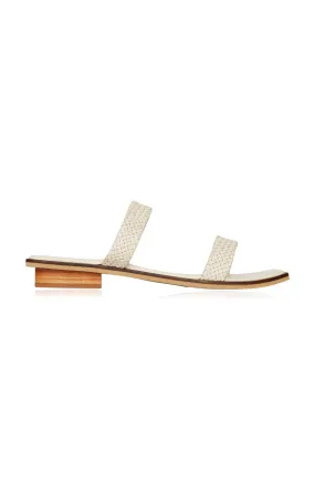 Bembien Alanda Woven Leather Slides