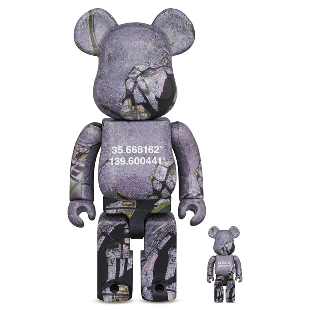 Benjamin Grant「OVERVIEW」Tokyo 100% & 400% BE@RBRICK Set