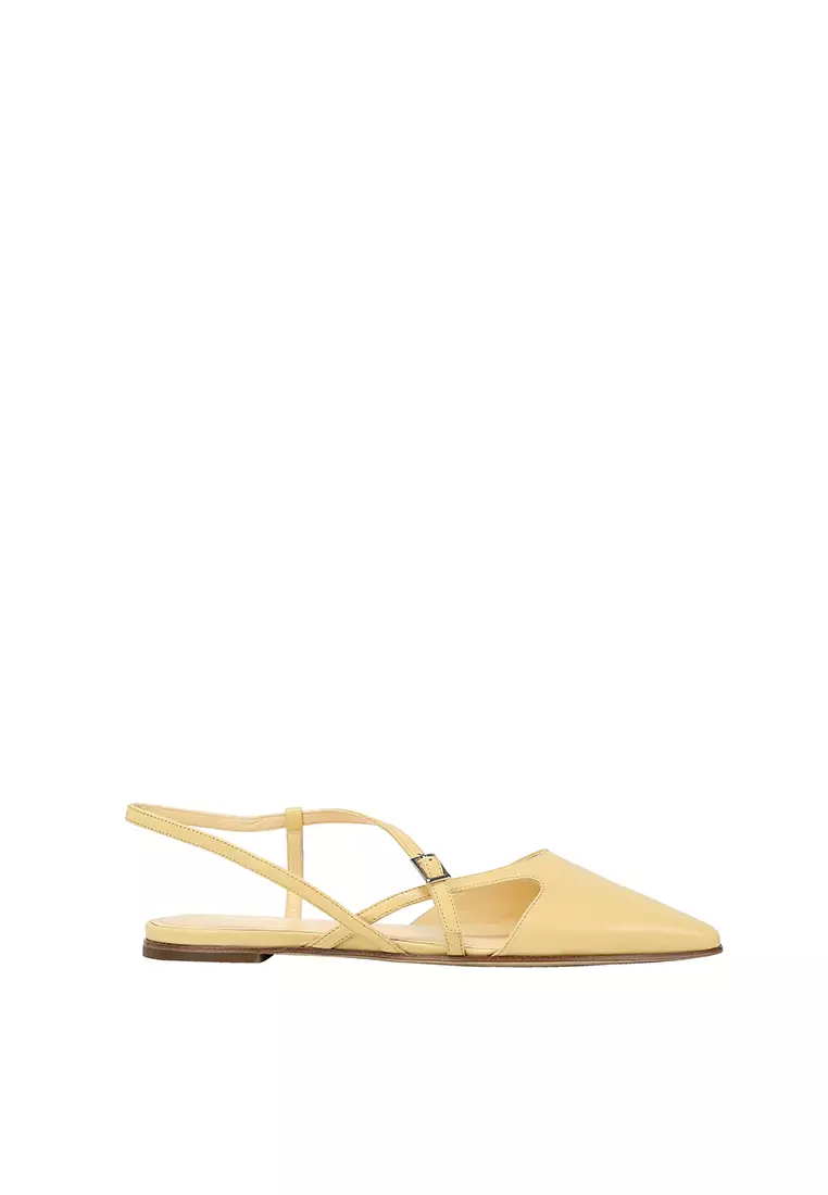 BERACAMY BERACAMY Slingback Flat - Citron