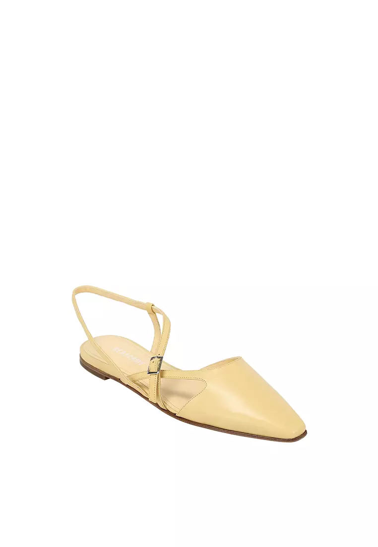 BERACAMY BERACAMY Slingback Flat - Citron