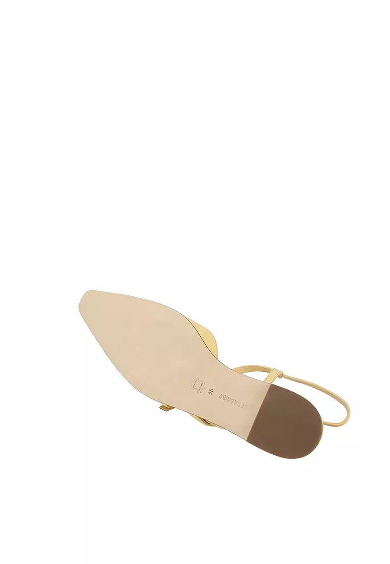 BERACAMY BERACAMY Slingback Flat - Citron