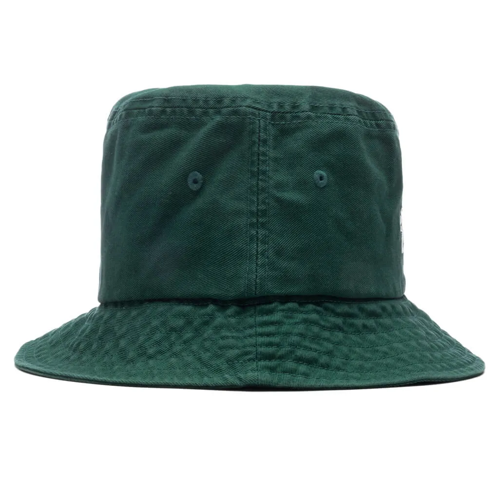 Large Inventory Bucket Hat in Dark Green