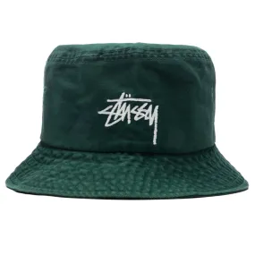 Large Inventory Bucket Hat in Dark Green