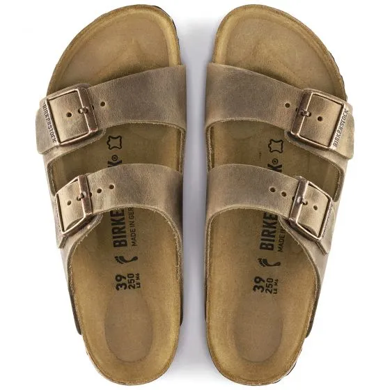 Birkenstock Unisex Arizona Tabacco Brown Sandals