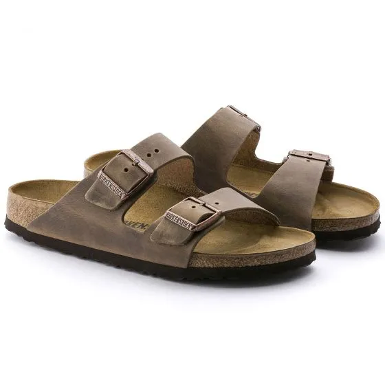 Birkenstock Unisex Arizona Tabacco Brown Sandals