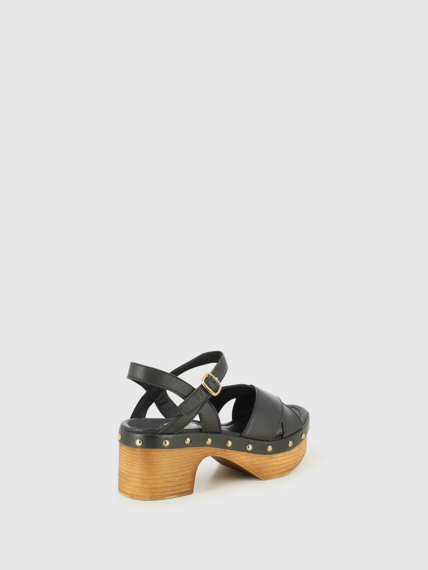 Black Ankle Strap Sandals